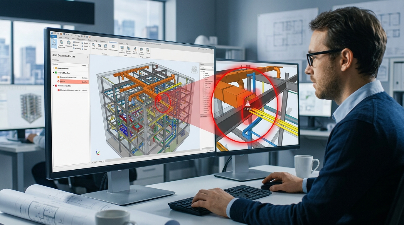 Clash Detection BIM — detección de conflictos