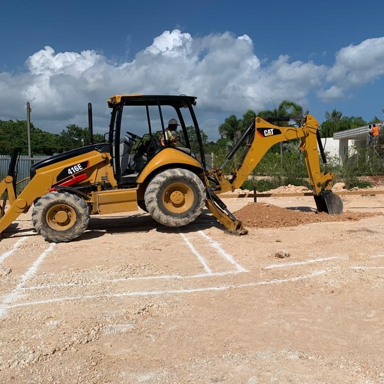 Excavación con maquinaria pesada